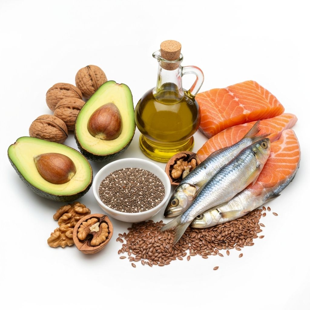 Egészséges zsírokban gazdag élelmiszerek